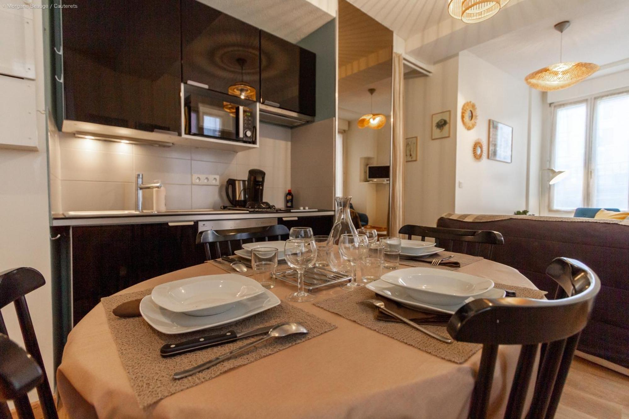 Appartement Cosy Au Coeur De La Ville, Au Calme Avec Wifi Et Linge De Maison Inclus Cauterets Exterior foto